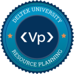 Deltek Vantagepoint Resource Planning Certified Professional